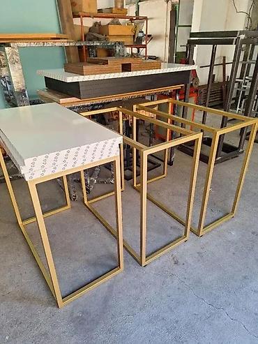 Kancelarijski stolovi: KANCELARIJSKI STO IZRADA PO MERI MODEL TRAPEZ HRAST | Izrada nameštaja — 19