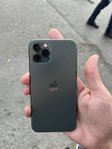 apple 8 plus: IPhone 11 Pro, 64 GB, Matte Midnight Green, Face ID