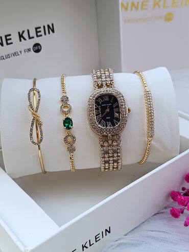 Saat dəstləri: Yeni, Klassik Saat dəsti, rəng - Gümüşü — 45