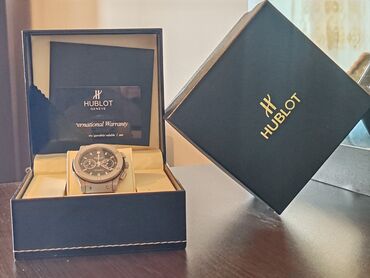 hublot geneve 536888: İşlənmiş, Qol saatı, Hublot, rəng - Boz