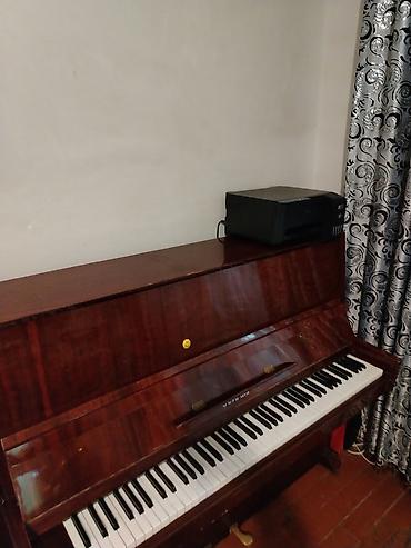 elektron pianolar: Akkustik vertikal piano –Kuban klassik qəhvəyi cilalı korpus, 88 — 8