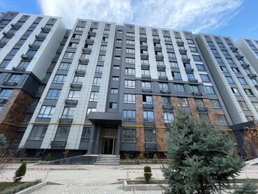 бишкек квартира васток 5: 2 комнаты, 54 м², Элитка, 9 этаж, ПСО (под самоотделку)