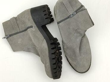 spódnice zamszowa asymetryczne: Ankle boots for women, 41, condition - Fair