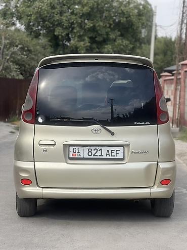 машину продаю: Toyota Funcargo: 2002 г., 1.3 л, Автомат, Бензин, Минивэн — 2