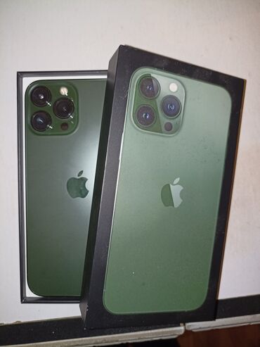 Apple iPhone: IPhone 13 Pro Max, 256 GB, Alpine Green, Face ID