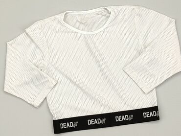 białe bluzki basic: Damska Bluza, S, stan - Dobry