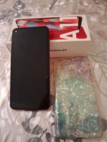 Samsung Galaxy A11, rəng - Qırmızı, Barmaq izi