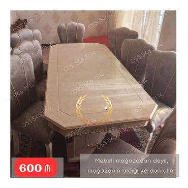 кухонные стулья: Qonaq otağı üçün, Yeni, 6 stul