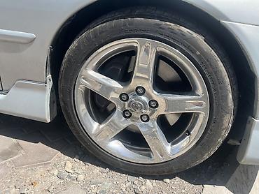 r17 тайота: Литые диски Toyota + шины 17" - Оригинальные 5‑спицевые литые диски — 1