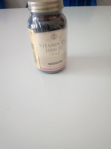 sink vitamini: Solgar D vitamini en ucuza 25 manat.plonkasi qoruyucu banti üstünde