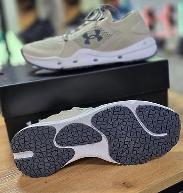 under armor: Мужские кроссовки, 42, Under Armour, Новый, цвет - Бежевый, Самовывоз, Платная доставка — 2