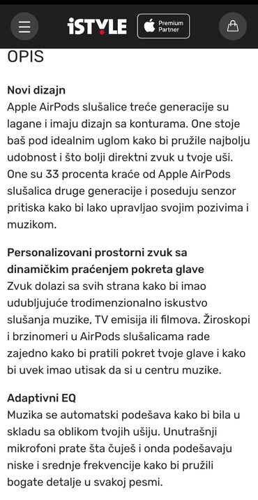 Slušalice: Predstavljamo neverovatne Apple AirPods 3. generacije sa MagSafe — 7