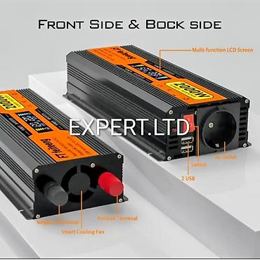 İnverterlər: Yeni Inverter, 100-300 Vt, 12 - 220 volt, Ünvandan götürmə, Ödənişli çatdırılma — 29