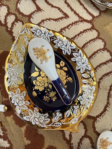 Наборы посуды: Цена окончательная !! Столовый сервиз Чешская посуда,Фарфор Тарелки — 12