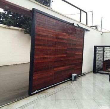 Qaraj darvazaları: Müxtəlif materiallardan hazırlanmış, mühafizə və rahatlıq təmin edən — 25