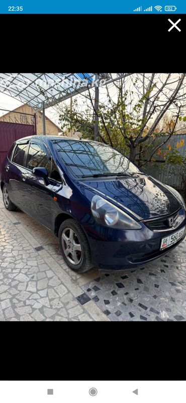 каракол транспорт: Honda Jazz: 2002 г., 1.3 л, Механика, Бензин, Хетчбек