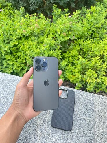 айфон 12 про макс бу цена в бишкеке: IPhone 13 Pro, Колдонулган, 256 ГБ, Black Titanium, Коргоочу айнек, Каптама, Кабель, 86 %