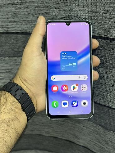 Samsung Galaxy A15, 128 GB, rəng - Ağ, Barmaq izi