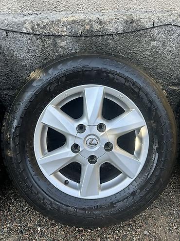 r18 lx: Колеса в сборе 285 / 60 / R 18, Зима, Б/у, Комплект, Внедорожные (АТ/МТ), Литые, отверстий - 5 — 3