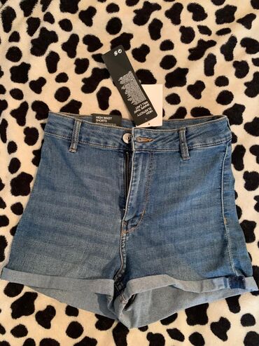 джинсы шорты: Джинсы и брюки, цвет - Синий, Новый