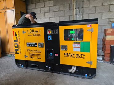 дизельные генераторы: Тихие дизельные генераторы 30квт Heavy Duty в шумоизолированном