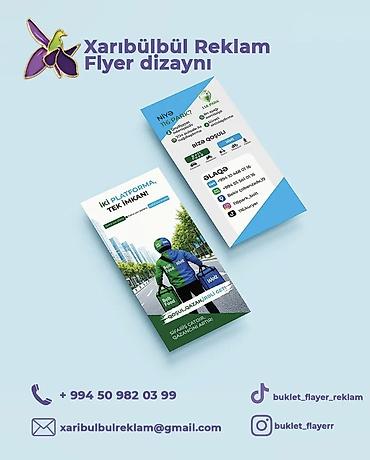 buklet paylayan: Xarıbülbül Reklam – Flyer buklet dizayn və çap xidməti 1000 ədəd — 3