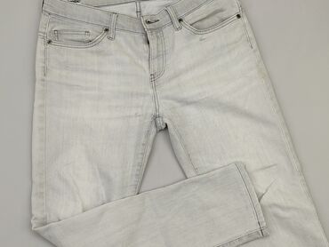 szara jeansowe spódnice: Jeans, XL (EU 42), condition - Good