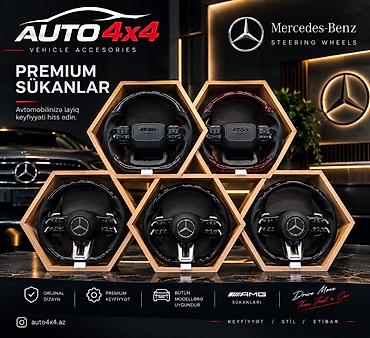 gəmi rulu: Mercedes‑Benz üçün Premium Sükanlar – AUTO4x4 - AMG üslublu orijinal — 1