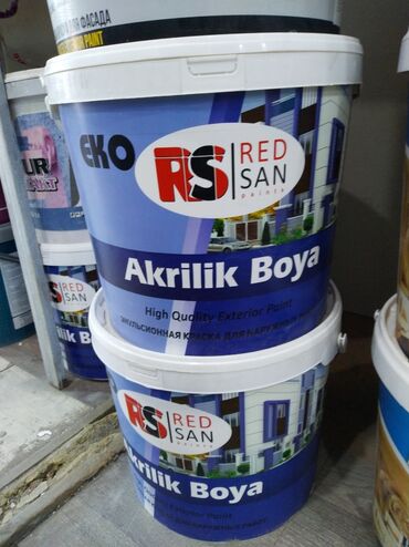 boya m1: Akril Boya Fasad, rəng - Göy
