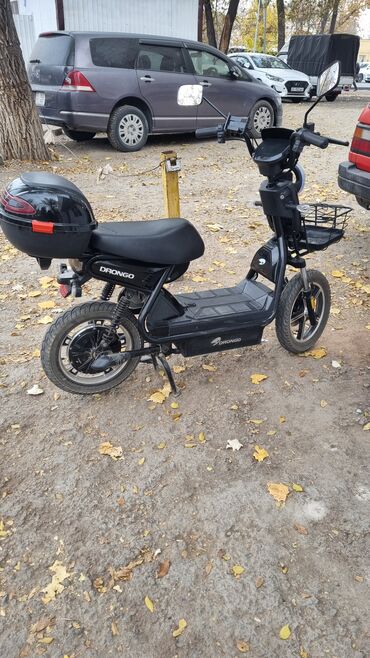 ремонт электро велосипедов: Электроскутер DRONGO, черный запас ход 50 скорот 3 .45км час -