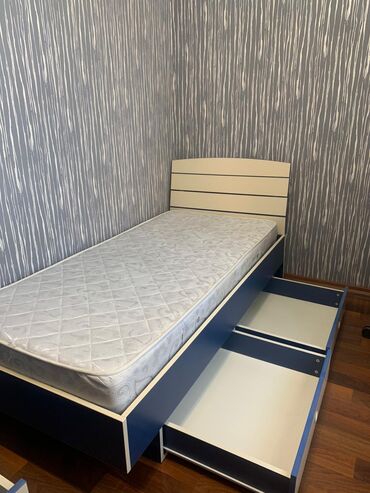 Uşaq və gənc otağı üçün dəstlər: Oğlan üçün, İşlənmiş, Təknəfərlik çarpayı, Tumba — 8