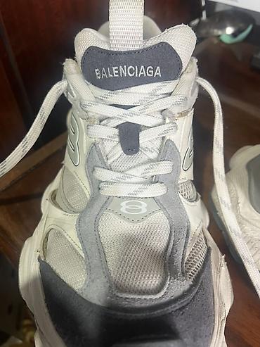 кроссовки ecco мужские: Кроссовки Balenciaga Cargo - Модель: Balenciaga Cargo (серые/белые — 3