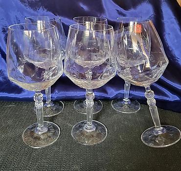 Čaše: Case eko kristal Luxion italijanske za vino,koktele. Case italijanske — 8