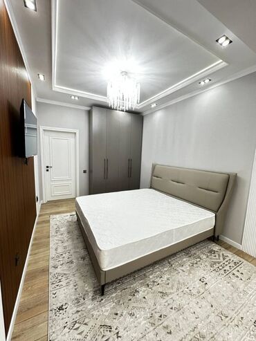 кв в караколе: 2 бөлмө, 80 кв. м, Элитка, 16 кабат, Дизайнердик ремонт