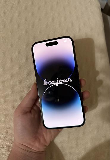 Мобильные телефоны и аксессуары: IPhone 14 Pro, Б/у, 256 ГБ, Черный, Зарядное устройство, Чехол, Коробка, 77 % — 5