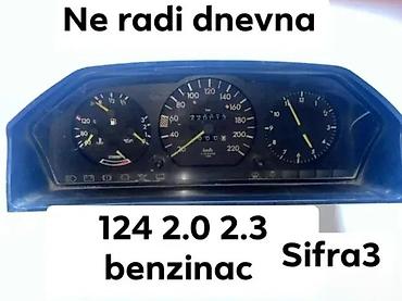 auto otpad nis reno: MERCEDES 124 KILOMETAR SAT BENZINCI ISPRAVAN RADI DNEVNA KM | — 1