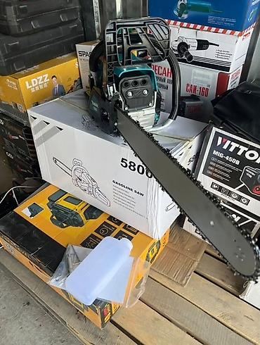 Оңдоп-түзөө жана курулуш: Бензопила Makita 5800 - Тип: бензиновая цепная пила (Gasoline Saw) - — 2