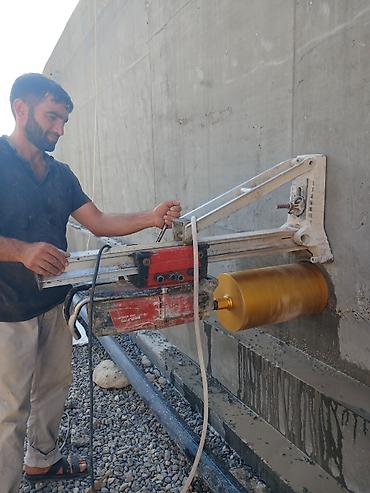 çekiç: Beton kəsən beton deşən dəlik açma beton kəsimi karot deşim betonların — 7