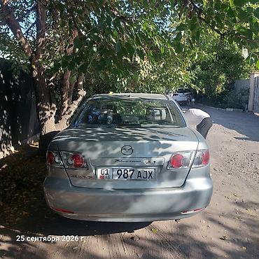 мазда бу: Mazda 6: 2004 г., 2 л, Автомат, Бензин, Седан — 6
