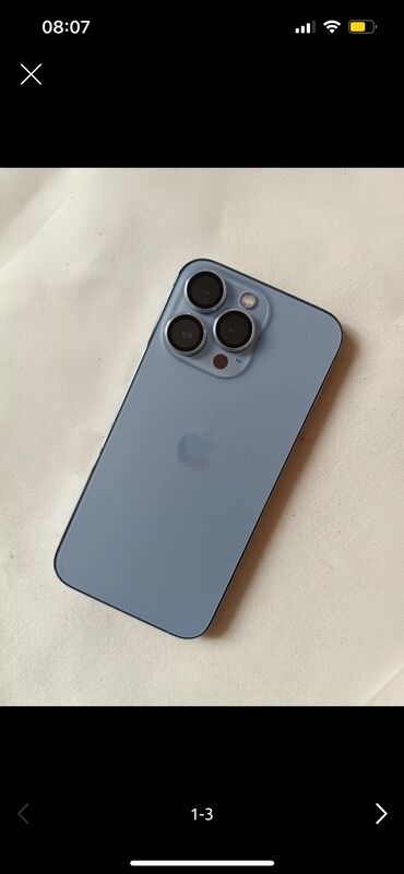 ремонт телефонов айфон: IPhone 13 Pro, Б/у, Защитное стекло, Чехол, 80 %