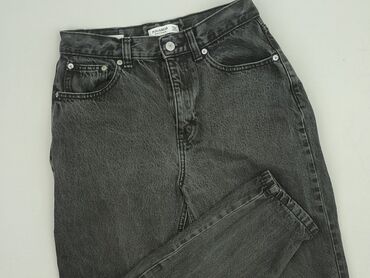 woskowane jeansy z wysokim stanem: PULL&BEAR, Jeans for women, M (EU 38)