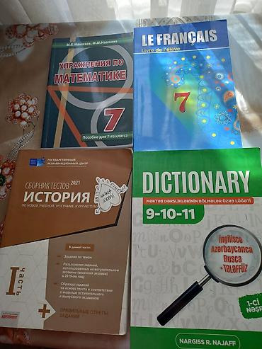 Kitablar və jurnallar: Rus bölməsinə aid kitablar çoxdu testlər,tarix,raboçiy tetradlar — 6