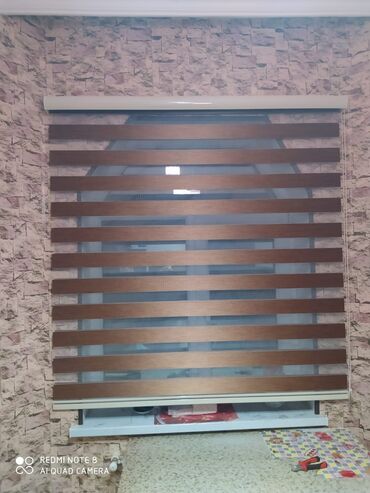 Jalüzlər: Zebra jalüz və içdən quraşdırılan horizontal jalüzlər Məhsul təsviri — 8