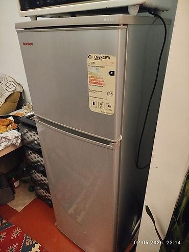 ev soyduculari: SHIVAKI iki qapılı soyuducu - Rəng: Gümüşü (inox görünüşlü) - Üst — 1