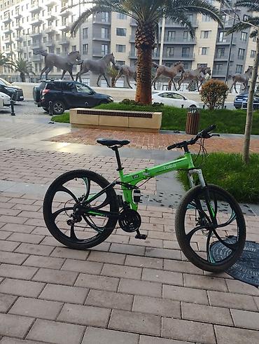 İdman velosipedləri: Toba qatlanan dağ velosipedi - Çərçivə: qatlanan alüminium tipli — 1
