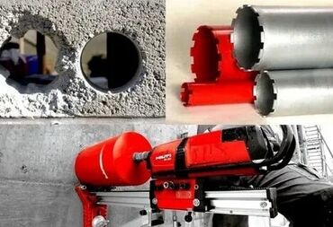 бетон жумуш: Алмаз менен бургулоо 3-5 жылдык тажрыйба
