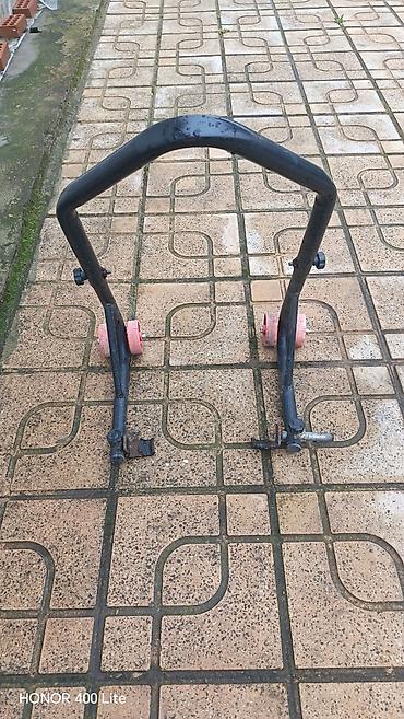 moto moped: Motosiklet üçün arxa təkər stendi - Universal tipli servis stendi – — 3