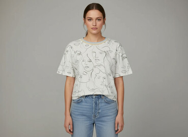 t shirty la manuel: T-shirt damski, rozmiar L