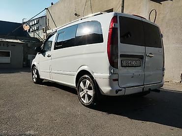 mercedes vito van: Mercedes-Benz Vito mikroavtobus - Korpus: ağ rəng, sürgülü yan qapı — 10