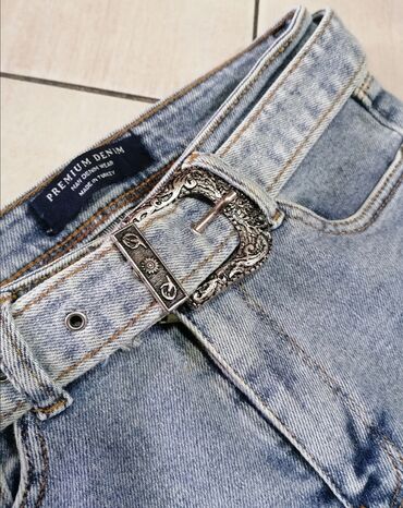 Farmerke: Farmerice extra model i kvalitet uvoz Francuska Kao nove Jednom nošene — 7